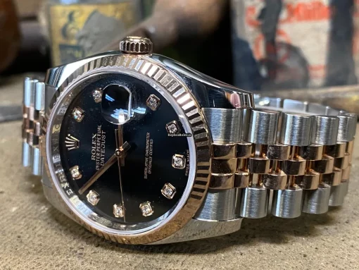Wholesale Fake Rolex Datejust 116231 Caliber 3135 Automatic Movement 36mm Gold/steel Case Mens/unisex Watch - Image 6