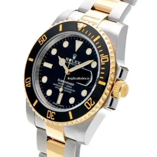 Marvellous Replica Rolex Submariner Date 116613ln Caliber 3135 Automatic Movement 40mm Steel Case Watch - Image 2
