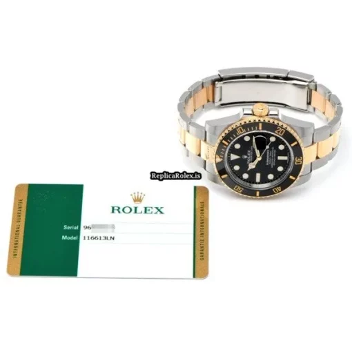 Marvellous Replica Rolex Submariner Date 116613ln Caliber 3135 Automatic Movement 40mm Steel Case Watch - Image 5