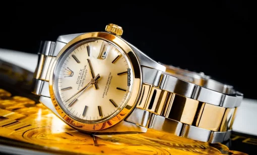 High-end Copies Rolex Datejust 6824 Caliber 2030 Automatic Movement 31mm Gold/steel Case Watch