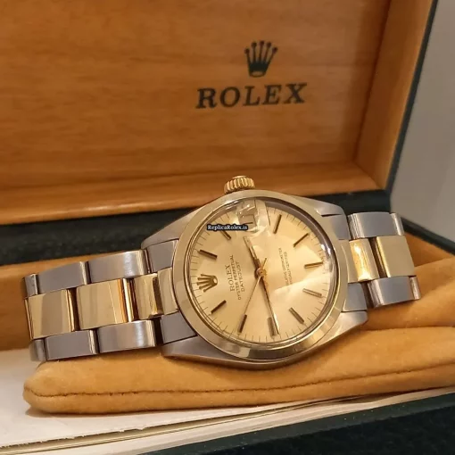High-end Copies Rolex Datejust 6824 Caliber 2030 Automatic Movement 31mm Gold/steel Case Watch - Image 10