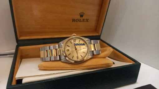 High-end Copies Rolex Datejust 6824 Caliber 2030 Automatic Movement 31mm Gold/steel Case Watch - Image 11