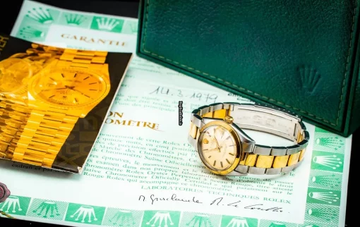 High-end Copies Rolex Datejust 6824 Caliber 2030 Automatic Movement 31mm Gold/steel Case Watch - Image 3