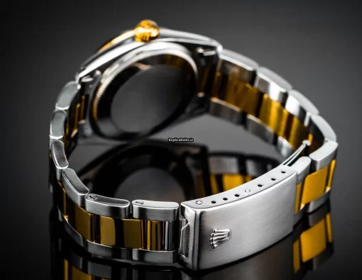 High-end Copies Rolex Datejust 6824 Caliber 2030 Automatic Movement 31mm Gold/steel Case Watch - Image 4