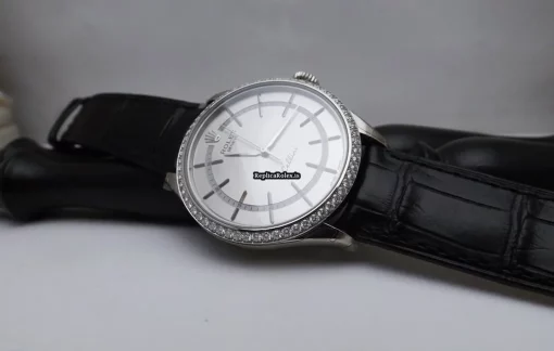 Nice Replica Rolex Cellini Time 50709rbr Automatic Movement 39mm White Gold Case Mens/unisex Watch - Image 11