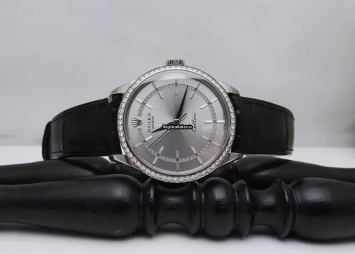 Nice Replica Rolex Cellini Time 50709rbr Automatic Movement 39mm White Gold Case Mens/unisex Watch - Image 12
