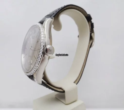 Nice Replica Rolex Cellini Time 50709rbr Automatic Movement 39mm White Gold Case Mens/unisex Watch - Image 6