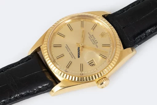 Distinctive Replica Rolex Datejust 1601 Caliber 1570 Automatic Movement 36mm Yellow Gold Case Mens/unisex Watch - Image 2