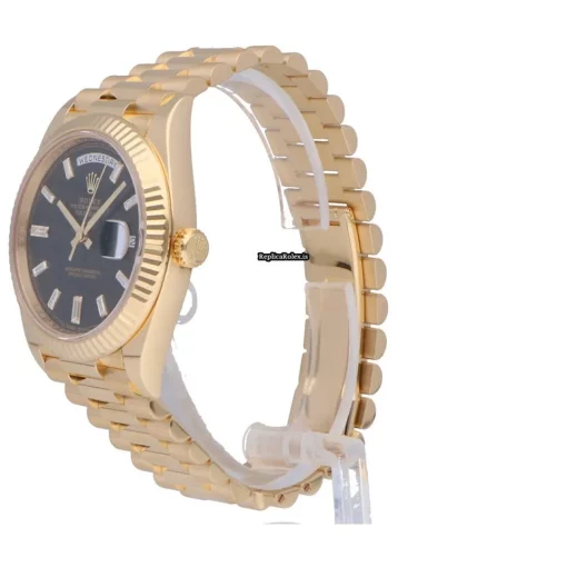 Fine Fake Rolex Day-date 40 228238-0004 Automatic Movement 40mm Yellow Gold Case Mens/unisex Watch - Image 2