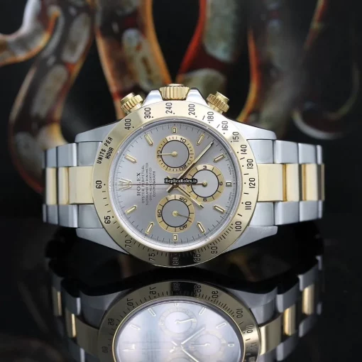 Good Replica Rolex Daytona 116523 Caliber 4030 Automatic Movement 40mm Gold/steel Case Mens/unisex Watch