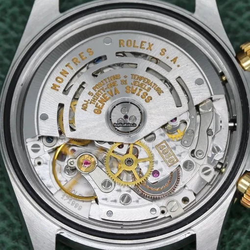 Good Replica Rolex Daytona 116523 Caliber 4030 Automatic Movement 40mm Gold/steel Case Mens/unisex Watch - Image 11