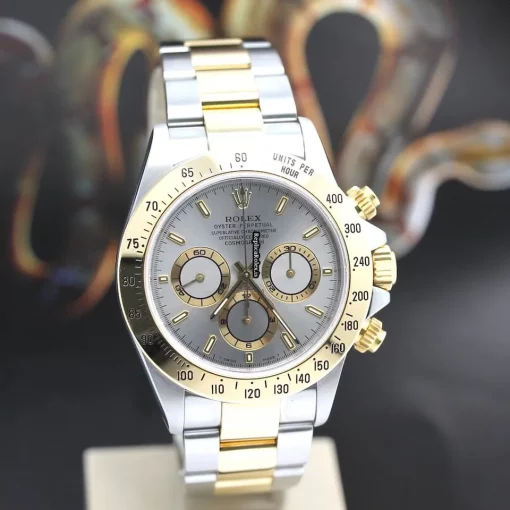 Good Replica Rolex Daytona 116523 Caliber 4030 Automatic Movement 40mm Gold/steel Case Mens/unisex Watch - Image 6