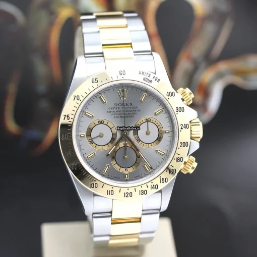 Good Replica Rolex Daytona 116523 Caliber 4030 Automatic Movement 40mm Gold/steel Case Mens/unisex Watch - Image 7