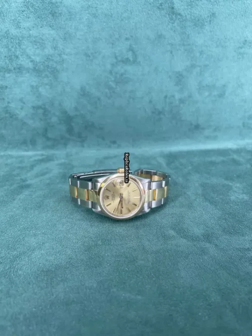 Great Fake Rolex Datejust 68243 Automatic Movement Gold/steel Case Watch - Image 11
