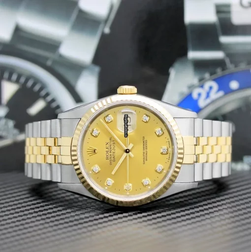 High-end Replicas Rolex Datejust 16233 Caliber 3135 Automatic Movement 36mm Steel Case Mens/unisex Watch - Image 3