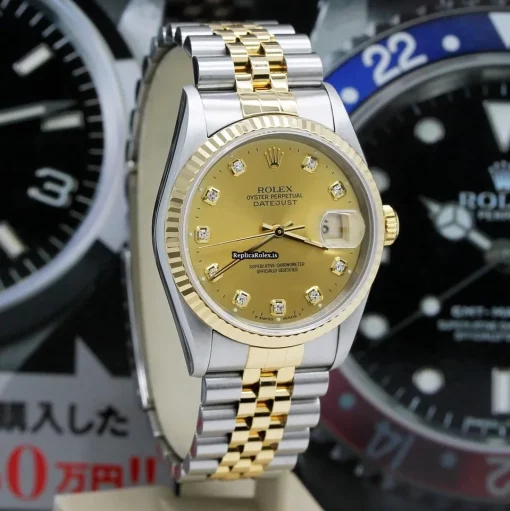 High-end Replicas Rolex Datejust 16233 Caliber 3135 Automatic Movement 36mm Steel Case Mens/unisex Watch - Image 6