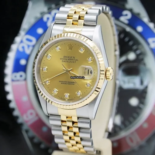 High-end Replicas Rolex Datejust 16233 Caliber 3135 Automatic Movement 36mm Steel Case Mens/unisex Watch - Image 9