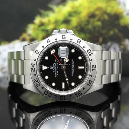 Trustworthy Fake Rolex Explorer II 16570 Caliber 3185 Automatic Movement 40x47,2mm Steel Case Mens/unisex Watch