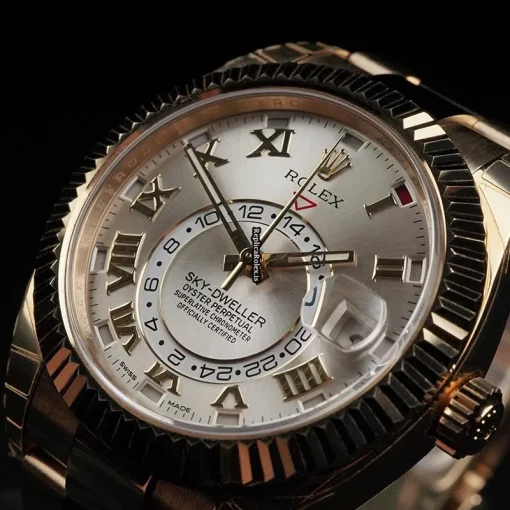 Affordable Replicas Rolex Sky-dweller 326938 Automatic Movement 42mm Yellow Gold Case Mens/unisex Watch - Image 12