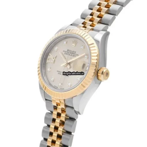 Wholesale Copy Rolex Lady-datejust 279173 Caliber 2236 Automatic Movement 28mm Steel Case Womens Watch - Image 2
