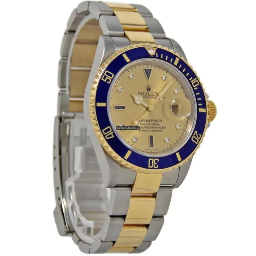 Unique Fake Rolex Submariner Date 16613 Automatic Movement 40mm Steel Case Mens/unisex Watch - Image 5