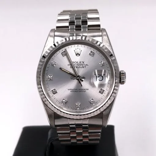 Cool Fake Rolex Datejust 16234 Caliber 3135 Automatic Movement 36mm Steel Case Mens/unisex Watch