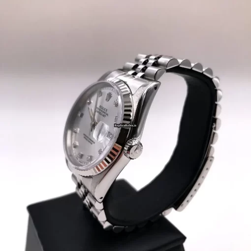 Cool Fake Rolex Datejust 16234 Caliber 3135 Automatic Movement 36mm Steel Case Mens/unisex Watch - Image 2