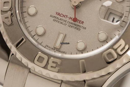 Luxury Fake Rolex Yacht-master 168622 Cosc Automatic Movement 35mm Steel Case Mens/unisex Watch - Image 2