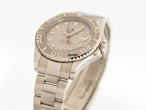 Luxury Fake Rolex Yacht-master 168622 Cosc Automatic Movement 35mm Steel Case Mens/unisex Watch - Image 3