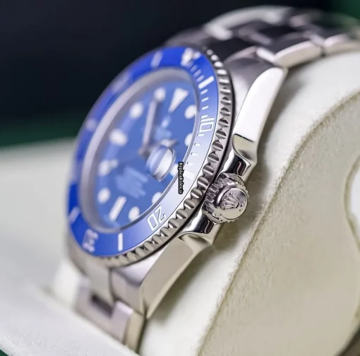 Luxury Replica Rolex Submariner Date 116619lb Caliber 3135 Automatic Movement 40mm White Gold Case Mens/unisex Watch - Image 3