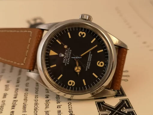 Defect Fake Rolex Explorer 1016 Caliber 1570 Automatic Movement 36mm Steel Case Mens/unisex Watch