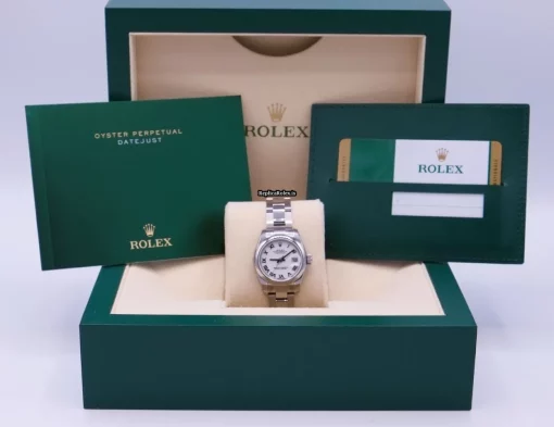 Trustworthy Replicas Rolex Lady-datejust 179160 Caliber 2235 Automatic Movement 26x33mm Steel Case Womens Watch - Image 2