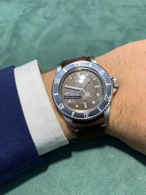 Marvellous Replica Rolex Submariner 5513 Caliber 1520 Automatic Movement 40mm Steel Case Mens/unisex Watch - Image 5