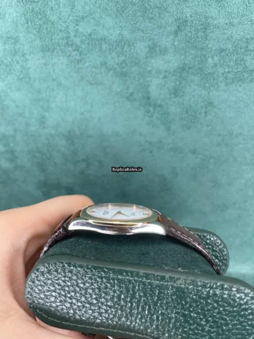 Lovely Fake Rolex Cellini Danaos 4233 Caliber 1602 Manual Winding Movement White Gold Case Mens/unisex Watch - Image 5