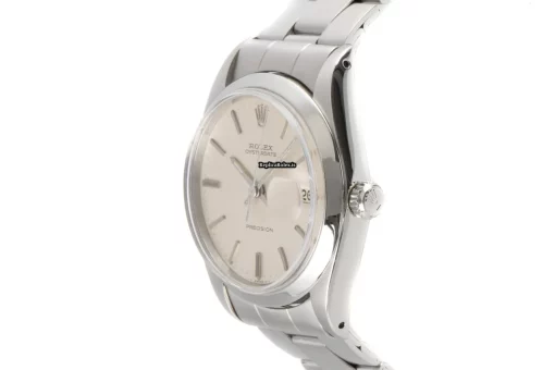Nice Replica Rolex Oyster Precision 6694 Caliber 1225 Manual Winding Movement 34mm Steel Case Mens/unisex Watch - Image 5