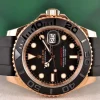 Unique Fake Rolex Yacht-master 40 116655 Caliber 3135 Automatic Movement 40mm Rose Gold Case Mens/unisex Watch