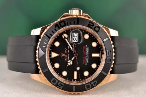 Unique Fake Rolex Yacht-master 40 116655 Caliber 3135 Automatic Movement 40mm Rose Gold Case Mens/unisex Watch