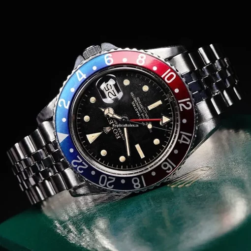 Wholesale Replica Rolex Gmt-master 1675 Automatic Movement 39mm Steel Case Mens/unisex Watch - Image 2