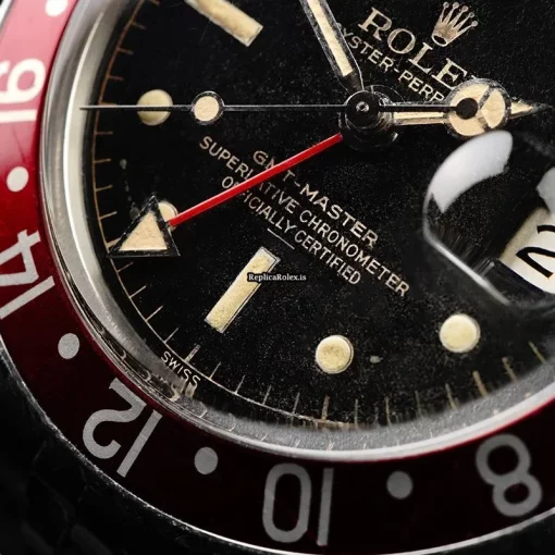 Wholesale Replica Rolex Gmt-master 1675 Automatic Movement 39mm Steel Case Mens/unisex Watch - Image 6