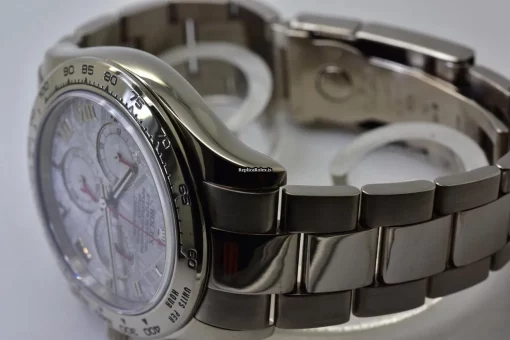 Discount Replica Rolex Daytona 116509 Automatic Movement 40mm White Gold Case Watch - Image 5