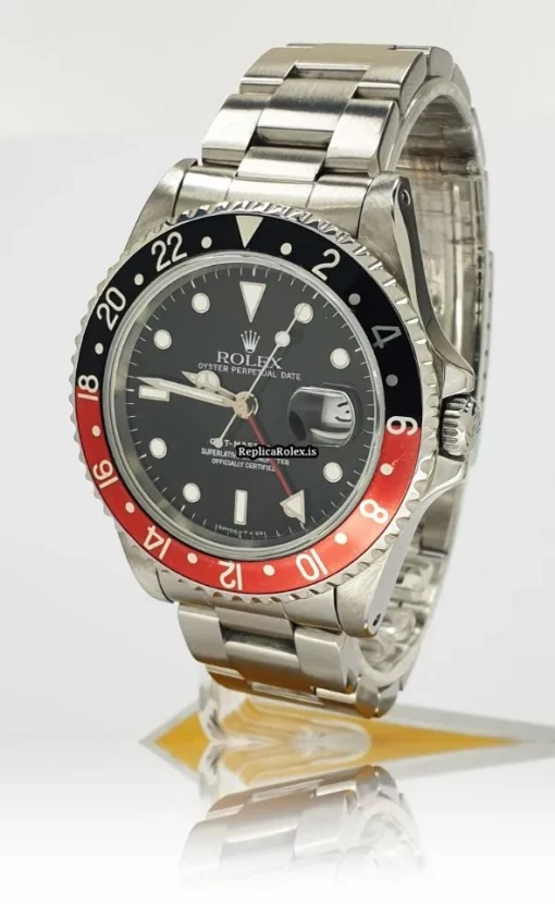 Marvellous Fake Rolex Gmt-master II 16710 Caliber 3185 Automatic Movement 40mm Steel Case Mens/unisex Watch - Image 2
