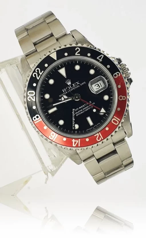 Marvellous Fake Rolex Gmt-master II 16710 Caliber 3185 Automatic Movement 40mm Steel Case Mens/unisex Watch - Image 3
