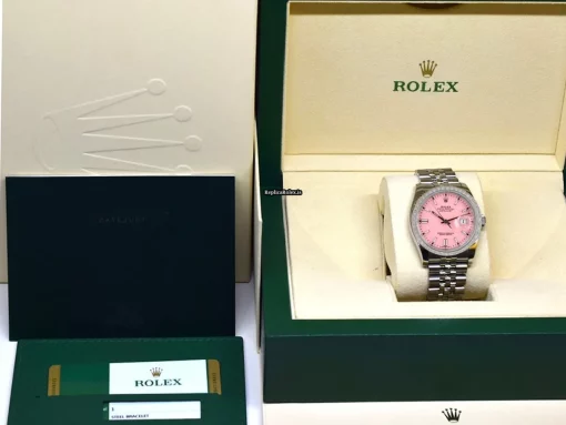 Best Replica Rolex Datejust Caliber 3135 Automatic Movement 36mm Steel Case Mens/unisex Watch - Image 6