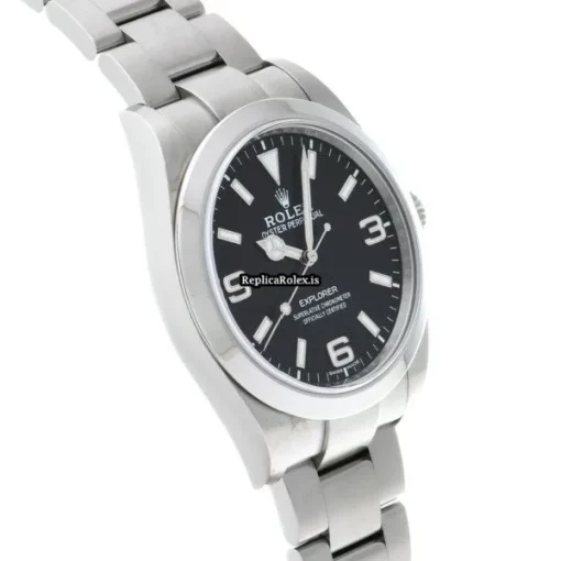 Popular Fake Rolex Explorer 214270 Caliber 3132 Automatic Movement 39mm Steel Case Watch - Image 3