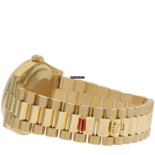 Lovely Fake Rolex Day-date 36 118238 Caliber 3155 Automatic Movement 36mm Yellow Gold Case Mens/unisex Watch - Image 3