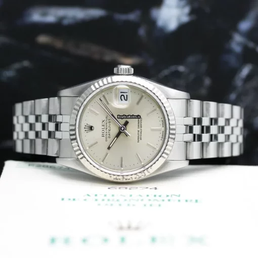 Incredible Replica Rolex Lady-datejust 68274 Caliber 2135 Automatic Movement 31mm Steel Case Mens/unisex Watch - Image 3