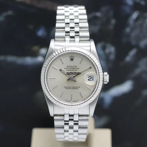 Incredible Replica Rolex Lady-datejust 68274 Caliber 2135 Automatic Movement 31mm Steel Case Mens/unisex Watch - Image 4