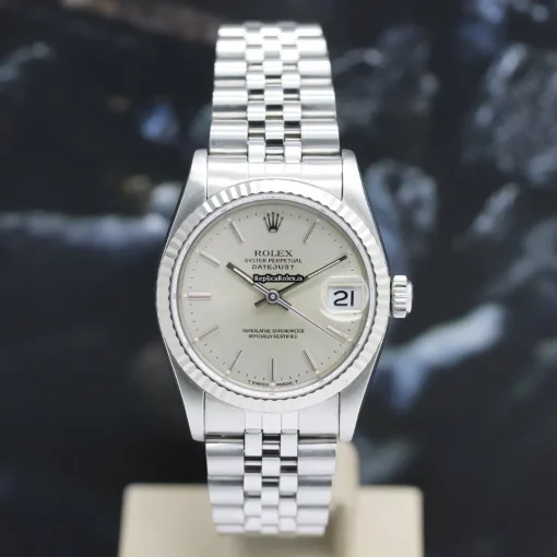 Incredible Replica Rolex Lady-datejust 68274 Caliber 2135 Automatic Movement 31mm Steel Case Mens/unisex Watch - Image 5