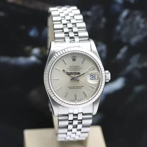 Incredible Replica Rolex Lady-datejust 68274 Caliber 2135 Automatic Movement 31mm Steel Case Mens/unisex Watch - Image 6