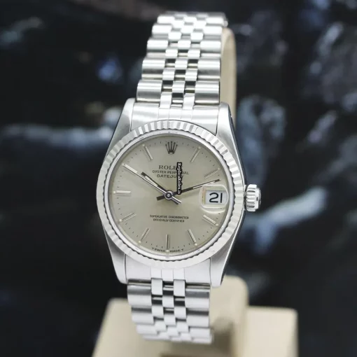 Incredible Replica Rolex Lady-datejust 68274 Caliber 2135 Automatic Movement 31mm Steel Case Mens/unisex Watch - Image 9